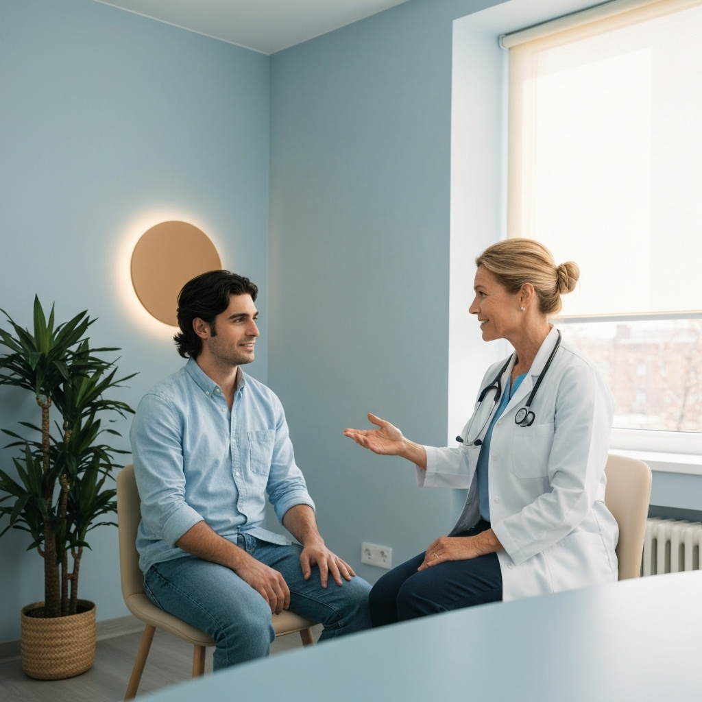 Consulta médica moderna